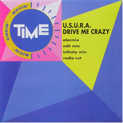 U.S.U.R.A. Drive Me Crazy USED VINYL 12INCH 33 S RPM STEREO