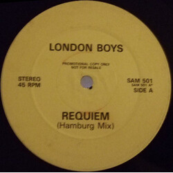 London Boys Requiem USED VINYL 12INCH SINGLE PROMO
