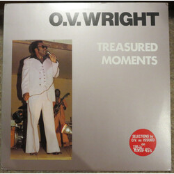 O.V. Wright Treasured Moments Vinyl LP USED