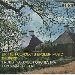 English Chamber Orchestra / Benjamin Britten Britten Conducts English Music For Strings Vinyl LP USED