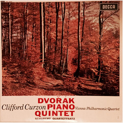 Antonín Dvořák / Clifford Curzon / Wiener Philharmonisches Streichquartett / Franz Schubert Piano Quintet / Quartettsatz Vinyl LP USED