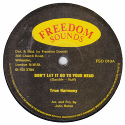 True Harmony Don't Let It Go To Your Head USED VINYL 12INCH 45 RPM