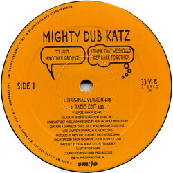 Mighty Dub Katz It's Just Another Groove (I Think That We Should Get Back Together) USED VINYL 12INCH