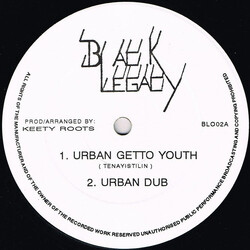 Tenastelin Urban Getto Youth / Run Away Mengistu USED VINYL 12INCH 45 RPM