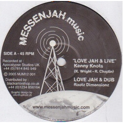 Kenny Knots / Apocalypse Dub Faction Love Jah & Live / Riddim Wise USED VINYL 12INCH