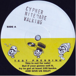 Cypher (5) Nightmare Walking USED VINYL 12INCH TEST PRESSING