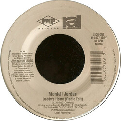 Montell Jordan Daddy's Home USED VINYL 7INCH 45 RPM