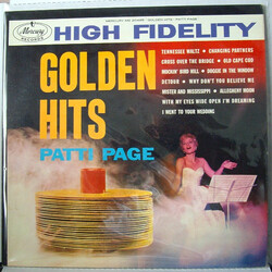 Patti Page Golden Hits Vinyl LP USED