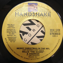 Willis "The Guard" & Vigorish Merry Christmas In The NFL USED VINYL 7INCH 45 RPM