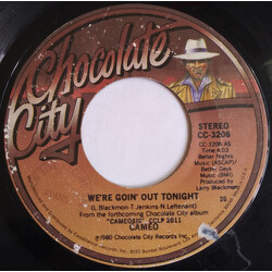 Cameo We're Goin Out Tonight / On The One USED VINYL 7INCH 45 RPM SINGLE STEREO