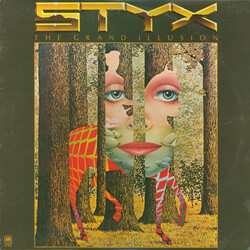 Styx The Grand Illusion Vinyl LP USED