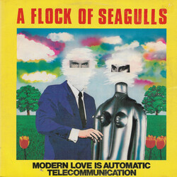 A Flock Of Seagulls Modern Love Is Automatic / Telecommunication USED VINYL 12INCH 33 S RPM MINI-ALBUM STEREO