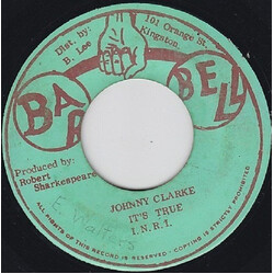 Johnny Clarke It's True I.N.R.I. / Version I.N.R.I USED VINYL 7INCH