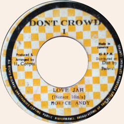 Horace Andy Love Jah USED VINYL 7INCH 45 RPM