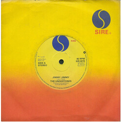 The Undertones Jimmy Jimmy USED VINYL 7INCH 45 RPM SINGLE