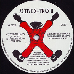 Chris Simmonds Active X-Trax II USED VINYL 12INCH 33 S RPM