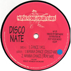 Disco Nate Dance Y'All USED VINYL 12INCH