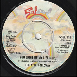 Loleatta Holloway You Light Up My Life USED VINYL 7INCH 45 RPM