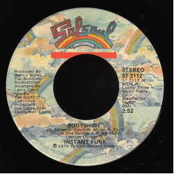 Instant Funk Bodyshine / Scream And Shout USED VINYL 7INCH 45 RPM SINGLE
