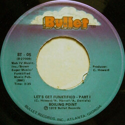 Boiling Point (3) Let's Get Funktified USED VINYL 7INCH SINGLE 45 RPM