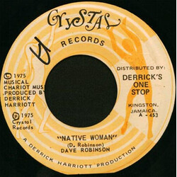 Dave Robinson Native Woman USED VINYL 7INCH 45 RPM