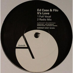 Ed Case / Filo It's Love USED VINYL 12INCH 45 RPM PROMO