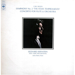 Carl Nielsen / The New York Philharmonic Orchestra / Leonard Bernstein Symphony No.2 "The Four Temperments" - Concerto For Flute And Orchestra Vinyl L