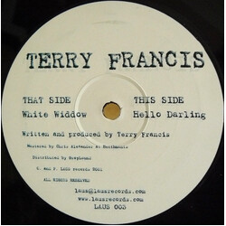 Terry Francis White Widdow / Hello Darling USED VINYL 12INCH 33 S RPM