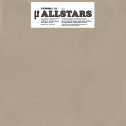 Various µ Allstars: Criminal '02 USED VINYL 12INCH 33 S RPM COMPILATION WHITE LABEL