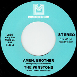 The Winstons Amen, Brother / Color Him Father USED VINYL 7INCH 45 RPM LIMITED EDITION REISSUE STEREO