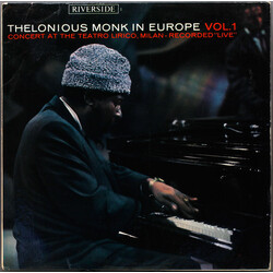 The Thelonious Monk Quartet Thelonious Monk In Europe Vol. 1 Vinyl LP USED