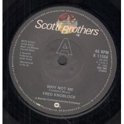 Fred Knoblock Why Not Me / Can I Get A Wish Vinyl 7" USED
