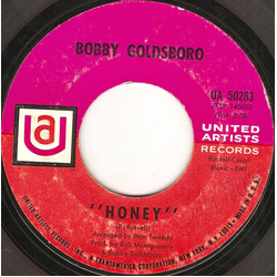 Bobby Goldsboro Honey Vinyl 7" USED