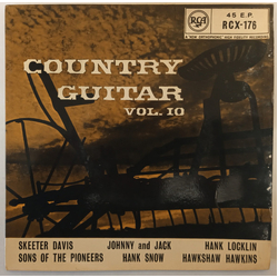 Various Country Guitar Vol. 10 Vinyl 7" USED