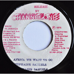 Stephanie Samuels Africa We Want To Go USED VINYL 7INCH