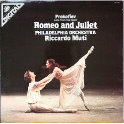 Sergei Prokofiev / The Philadelphia Orchestra / Riccardo Muti Romeo And Juliet – Suite From The Ballet Vinyl LP USED