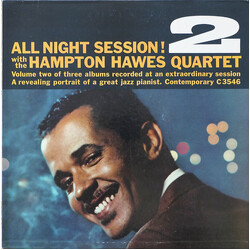 Hampton Hawes Quartet All Night Session! Vol. 2 Vinyl LP USED