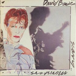 David Bowie Scary Monsters Vinyl LP USED