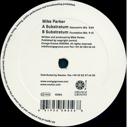 Mike Parker Substratum USED VINYL 12INCH