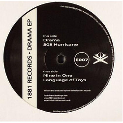 Paul Bailey Drama USED VINYL 12INCH