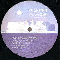 Lysander Pearson Displacement USED VINYL 12INCH 33 S RPM