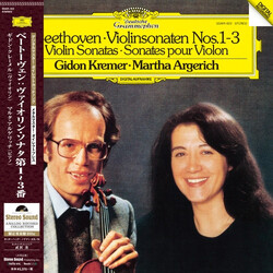 Gidon Kremer / Martha Argerich / Ludwig van Beethoven Violinsonaten • Nos.1-3 Violin Sonatas • Sonates pour Violon Vinyl LP USED