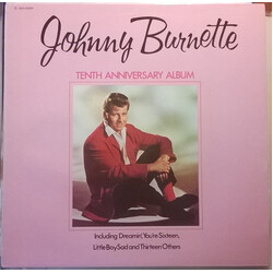 Johnny Burnette Tenth Anniversary Album Vinyl LP USED