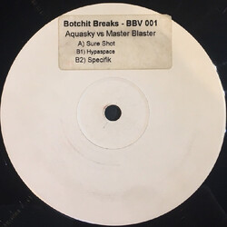 Aquasky vs. Masterblaster Sure Shot USED VINYL 12INCH WHITE LABEL