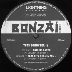 Yves Deruyter IV USED VINYL 12INCH 45 RPM