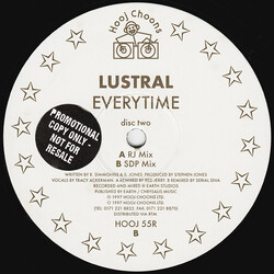 Lustral Everytime (Disc Two) USED VINYL 12INCH 45 RPM PROMO