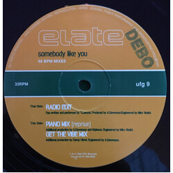 Elate Somebody Like You USED VINYL 12INCH 33 S RPM
