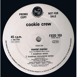 The Cookie Crew Mental Maniac USED VINYL 12INCH 45 RPM PROMO