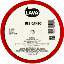 Bel Canto Rumour (Remixes By Masters At Work) USED VINYL 12INCH 33 S RPM LIMITED EDITION
