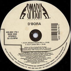 D'Bora E.S.P. USED VINYL 12INCH 33 S RPM STEREO